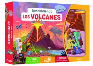 DESCUBRIENDO LOS VOLCANES. TABLERO MAGNÉTICO