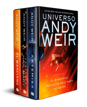 UNIVERSO ANDY WEIR (EDICIÓN ESTUCHE CON: EL MARCIANO  PROYECTO HAIL MARY  ARTE
