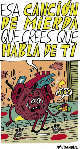 ESA CANCIÓN DE MIERDA QUE CREES QUE HABLA DE TI