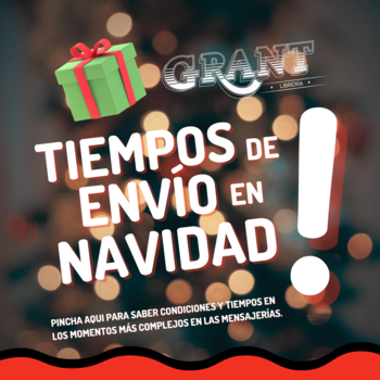 ENVIOS POR MENSAJERÍA EN NAVIDAD.