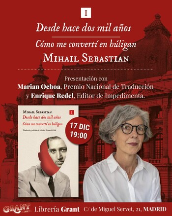 17/12: Presentación Mihail Sebastian