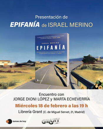 18/02: Israel Merino presenta Epifanía.