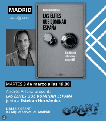 03/03: PRESENTACIÓN “Las élites que dominan España