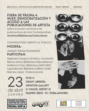 23/4: LIBROMAD - Acceso a las publicaciones de artista.