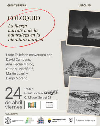 24/4: Naturaleza y literatura nórdica en Grant.